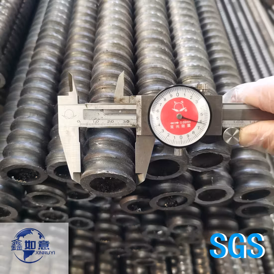 Ancoraggio a barra cava/Bullone d'ancoraggio autoperforante per la stabilizzazione del pendio R51 Acciaio 40cr/45